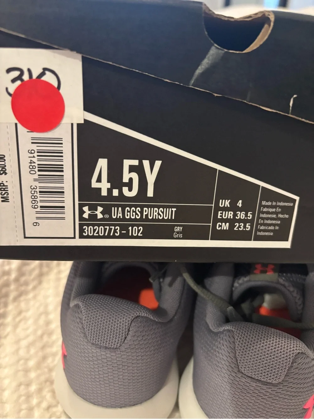 Under Armour lightweight breathable